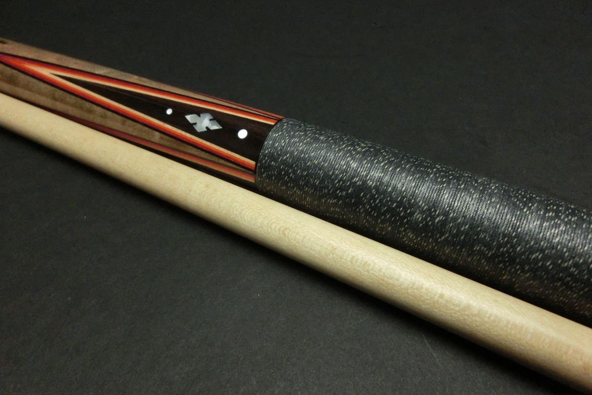15705 アダム Adam Helmstetter 4剣 18山パイロ ノーマル ビリヤード キュー CUE SPIDER