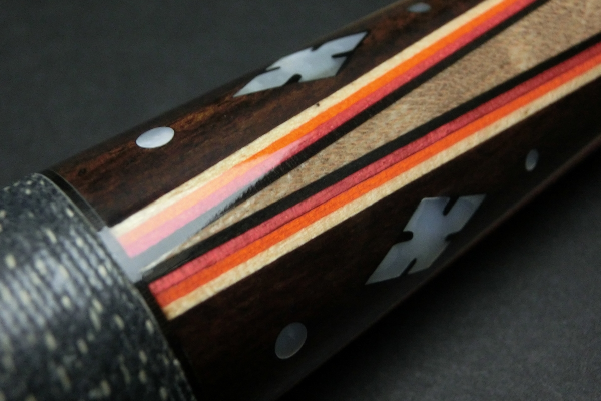 15705 アダム Adam Helmstetter 4剣 18山パイロ ノーマル ビリヤード キュー CUE SPIDER