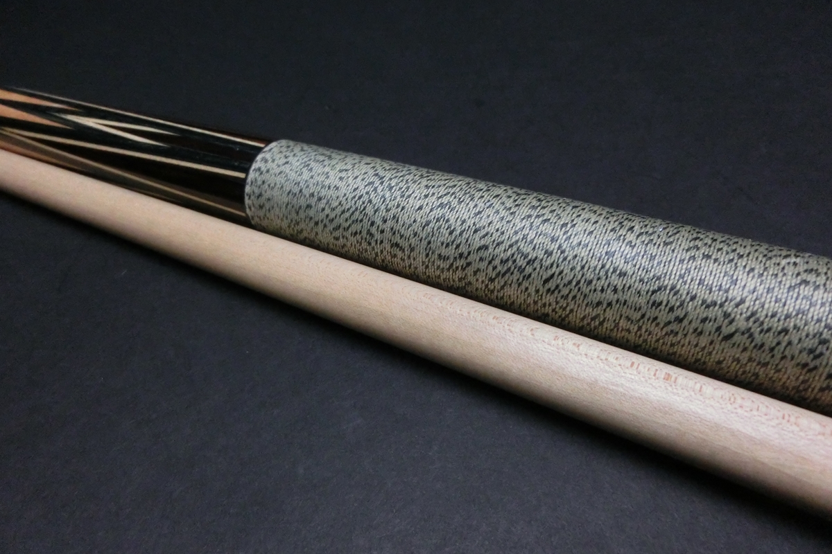 15708 アダム Adam Helmstetter 87-13 子持8剣 18山フラット ビリヤード キュー CUE SPIDER