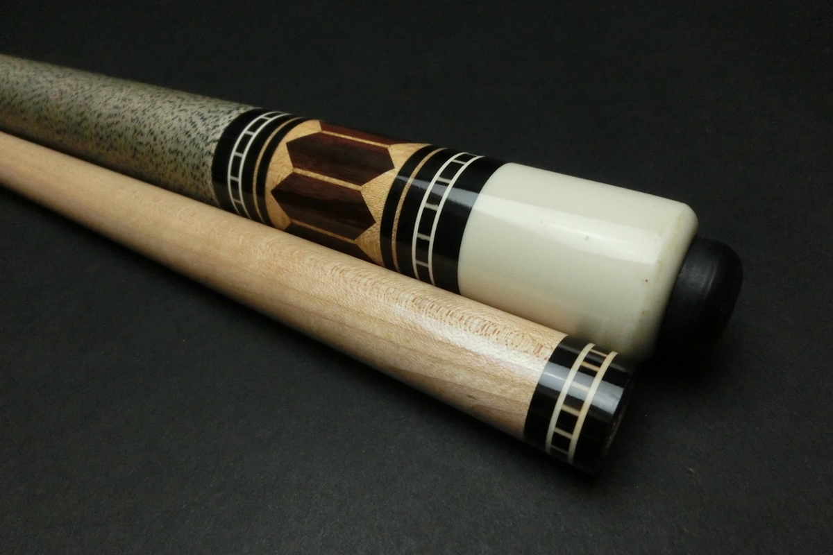 15708 アダム Adam Helmstetter 87-13 子持8剣 18山フラット ビリヤード キュー CUE SPIDER