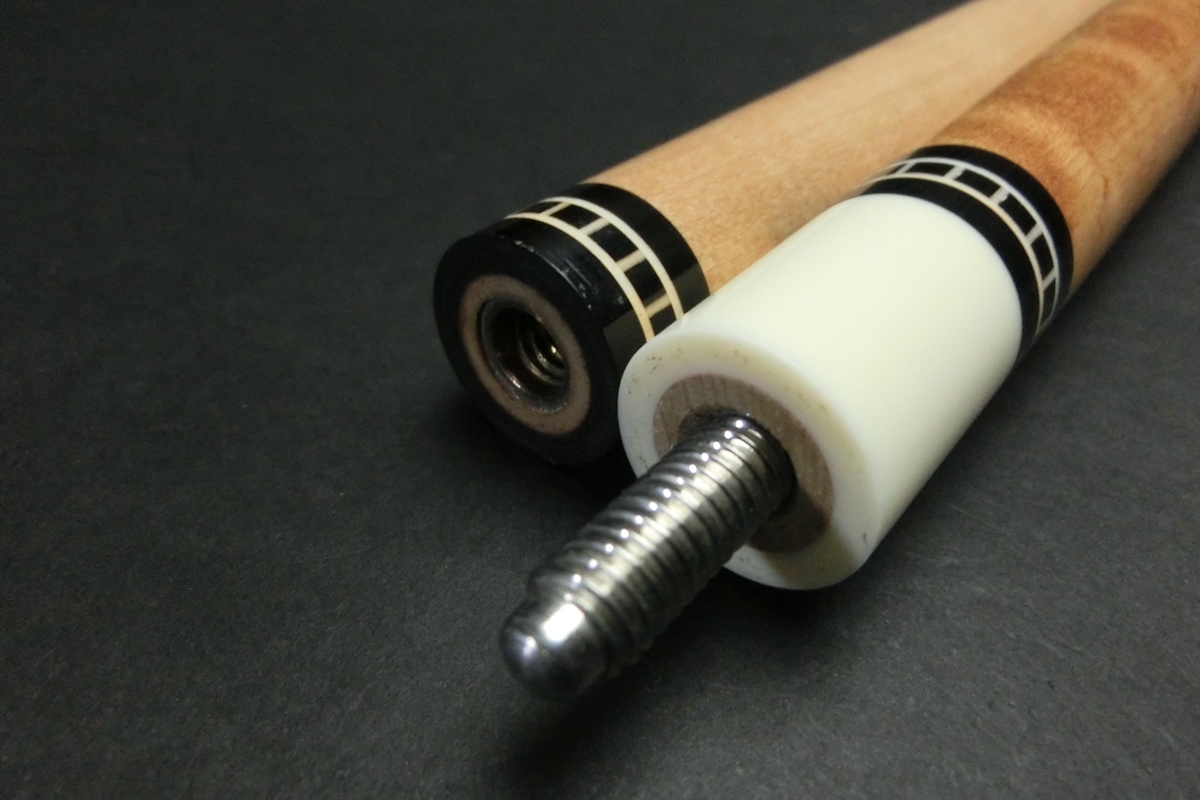 15708 アダム Adam Helmstetter 87-13 子持8剣 18山フラット ビリヤード キュー CUE SPIDER