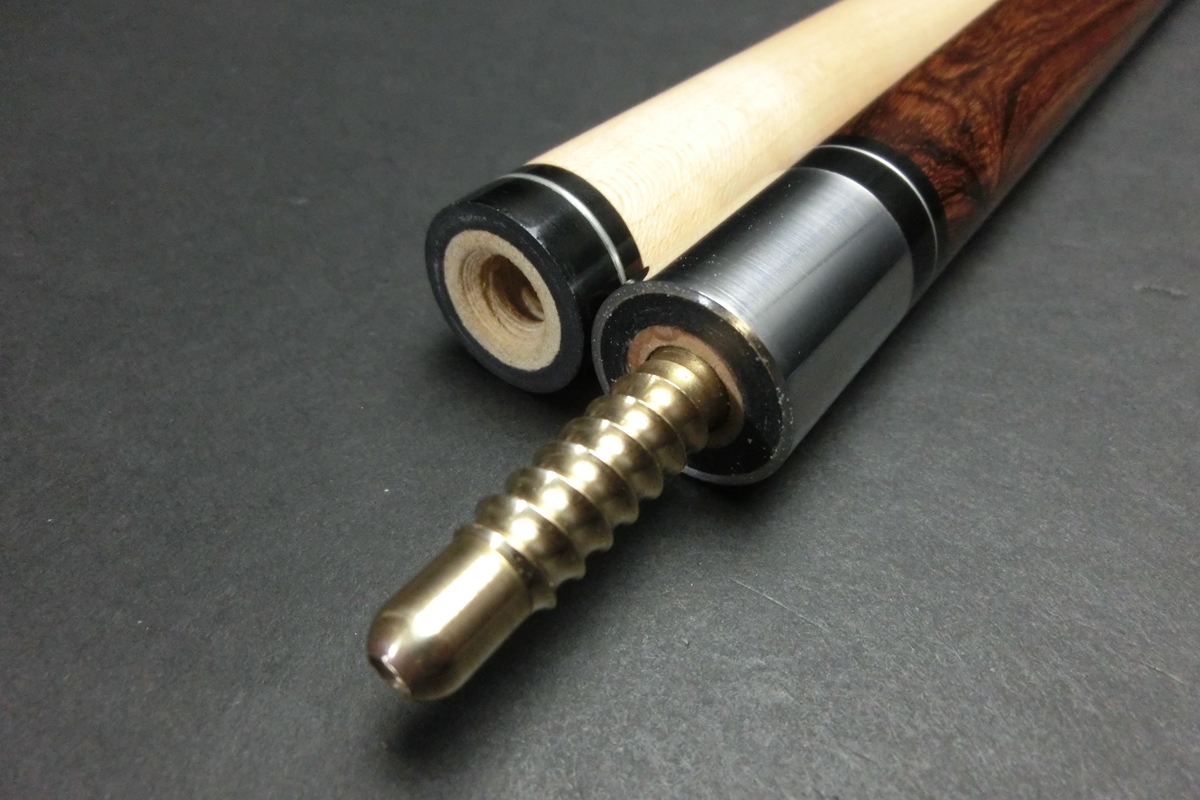 15713 未使用 デールペリー DP 4剣 ラジアル ノーマルシャフト ビリヤード キュー カスタム SPIDER