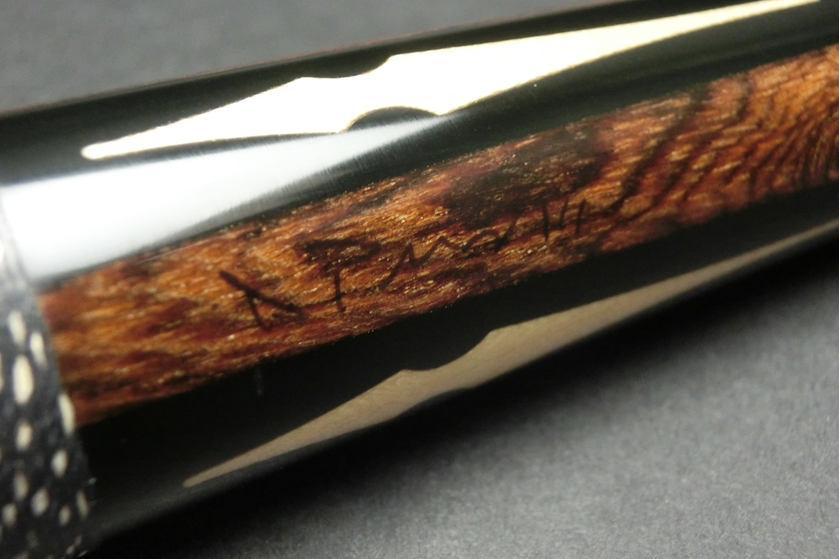 15713 未使用 デールペリー DP 4剣 ラジアル ノーマルシャフト ビリヤード キュー カスタム SPIDER