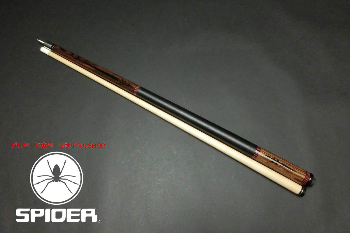 15714 未使用 デールペリー DP インレイ4剣 ラジアル ノーマルシャフト ビリヤード キュー カスタム SPIDER