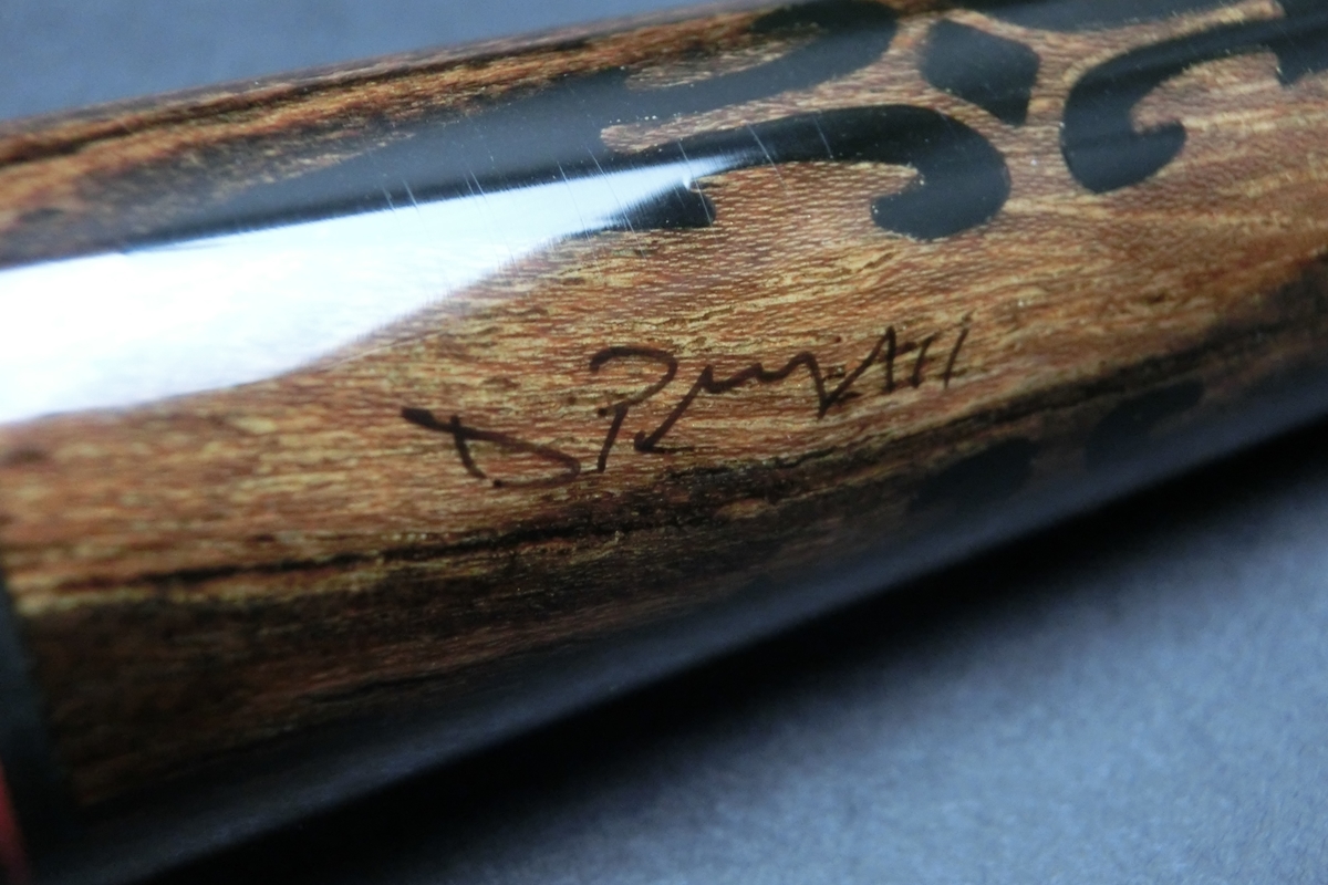 15714 未使用 デールペリー DP インレイ4剣 ラジアル ノーマルシャフト ビリヤード キュー カスタム SPIDER