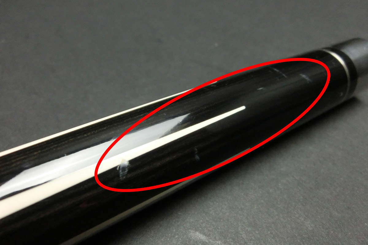 【ヤフオク出品中】15709 メッヅ Mezz バットのみ UJ エボニー ターコイズ ビリヤード キュー CUE SPIDER