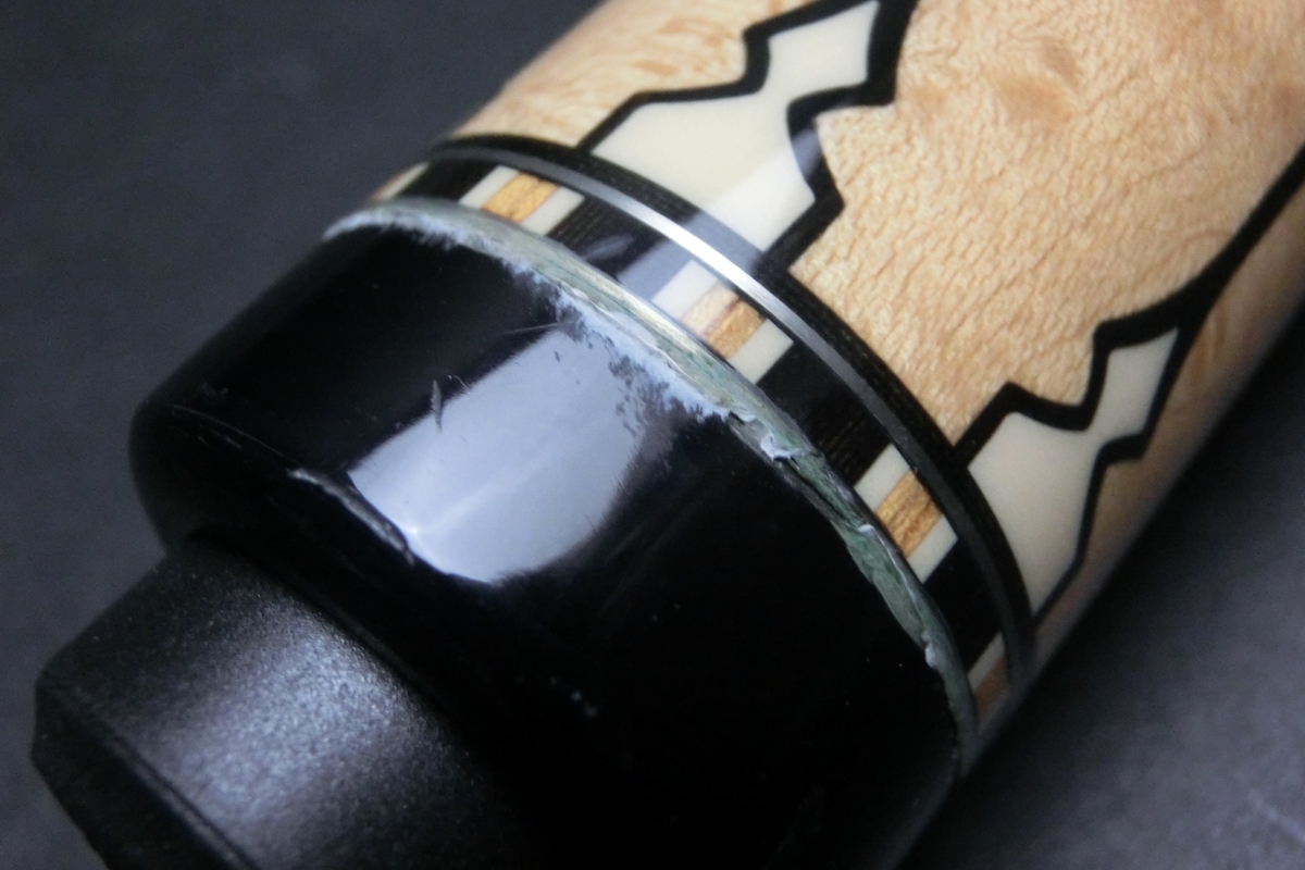 【ヤフオク出品中】15710 メッヅ Mezz PUJ-7 バットのみ UJ バーズアイ ビリヤード キュー CUE SPIDER