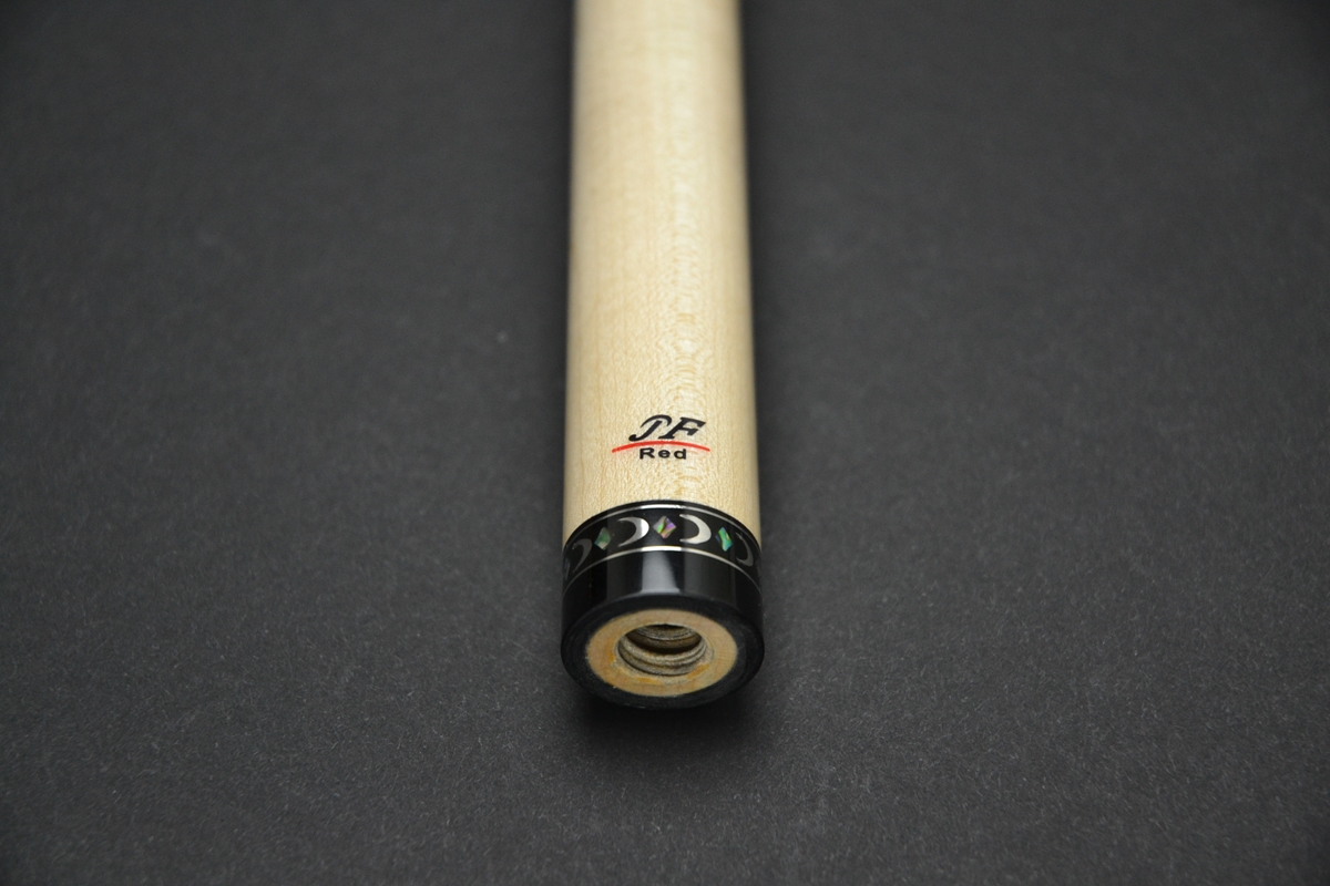 14771 ジェイフラワー J.Flowers チューリップウッド エンボス革 ラジアル キュー CUE SPIDER