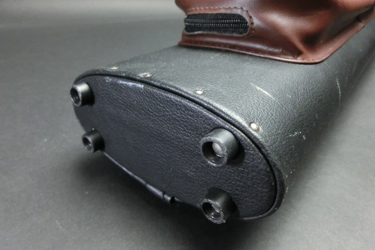 31646 メーカー不明 黒茶 キューケース 2B4S ビリヤード ケース SPIDER