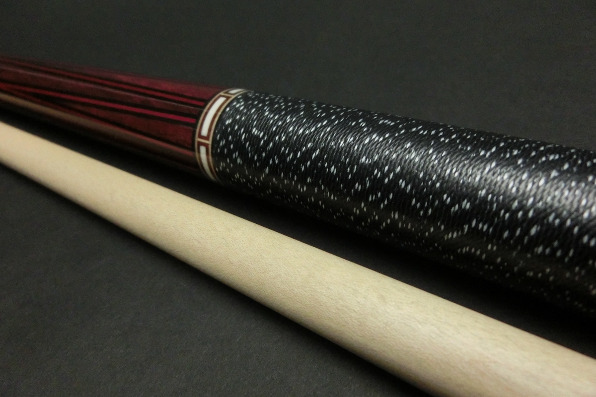 15272 状態良 ハオ HOW FH6剣 パープルハート APシャフト エクステ付 ラジアル ノーマル キュー CUE SPIDER