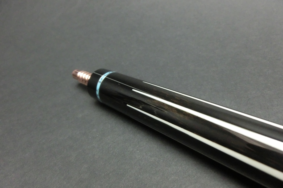 15275 ハオ HOW 325pro ミカルタ8剣 バットのみ リネングリップ ターコイズリング キュー CUE SPIDER