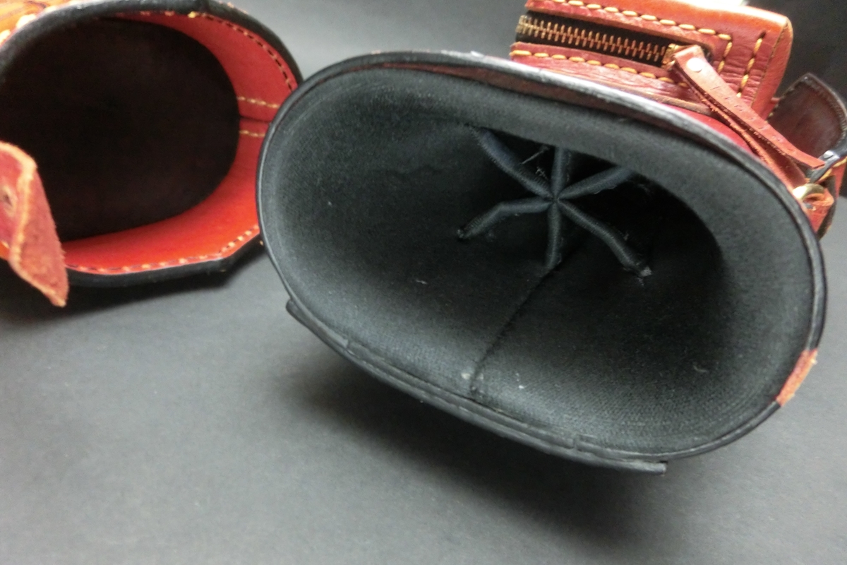 31463 美品 ヴォルツーリ Volturi 特注品 ハードケース 2x4 本革 ケース SPIDER