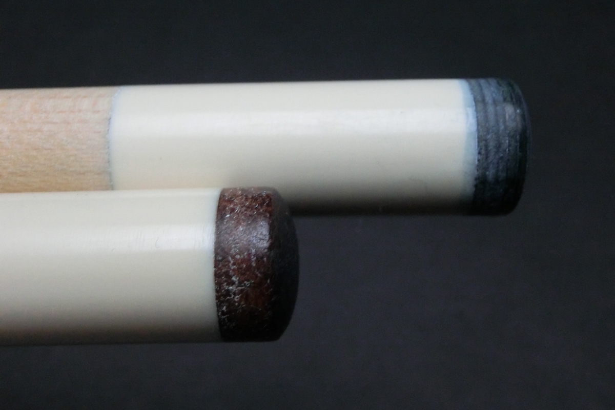 15718 メウチ Meucci 4剣 2シャフト ノーマル 18山 ビリヤード キュー CUE SPIDER