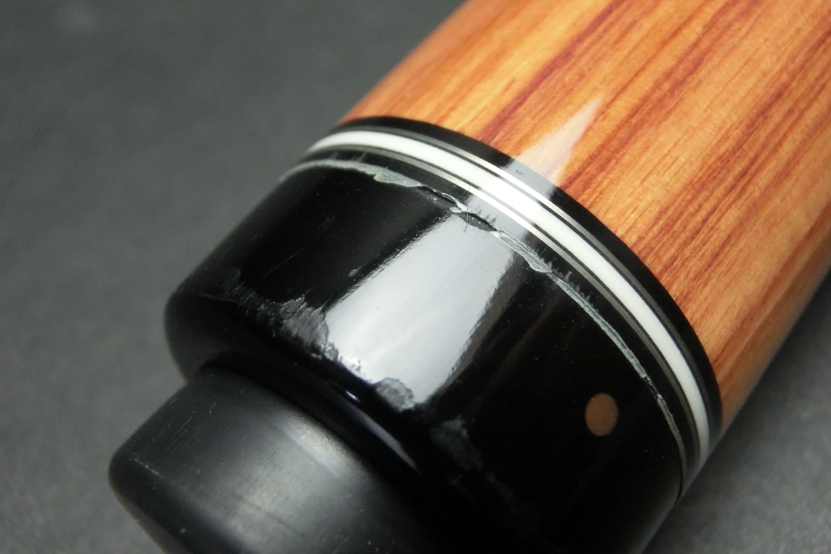 【ヤフオク出品中】15712 エクシード Exceed チューリップウッド HP2 WX900 ビリヤード ハイテク キュー CUE SPIDER