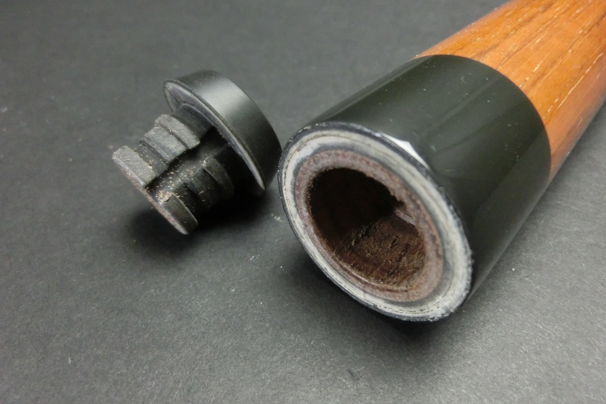 15719 メウチ Meucci 4剣 バットのみ 18山フラット ビリヤード キュー CUE SPIDER