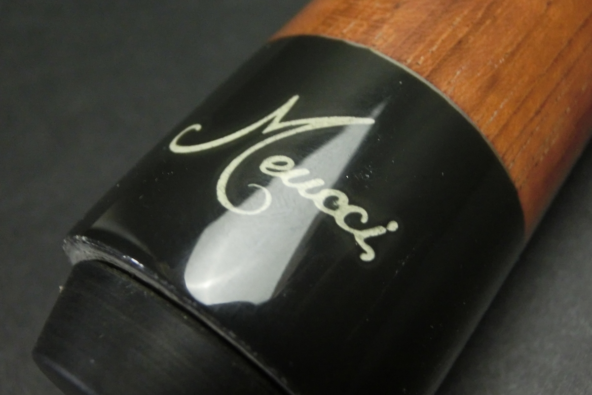 15719 メウチ Meucci 4剣 バットのみ 18山フラット ビリヤード キュー CUE SPIDER