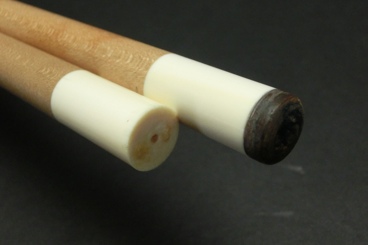 15677 リチャードブラック RichardBlack 4剣 レッドバロン 2シャフト リフィニッシュ ビリヤード キュー カスタム SPIDER