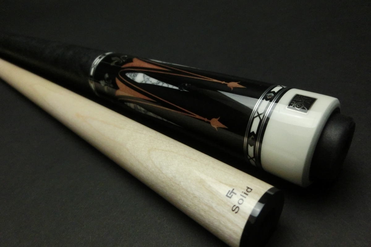 15279 キューリース CueLee's LS-E02 ラジアル CTシャフト カーボン内蔵 ハイテク キュー CUE SPIDER