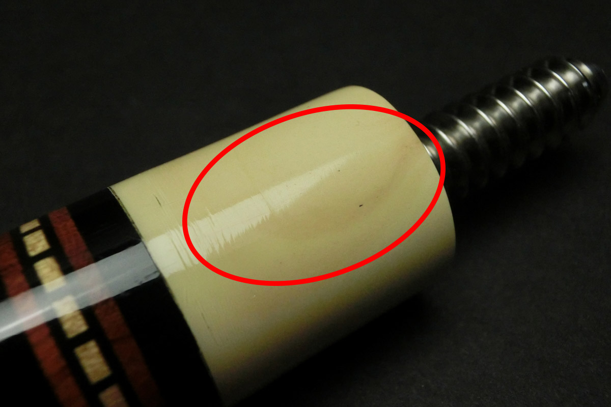 15615 マクダモット McDermott D-20 オールド 80年代 子持6剣 ビリヤード キュー CUE SPIDER