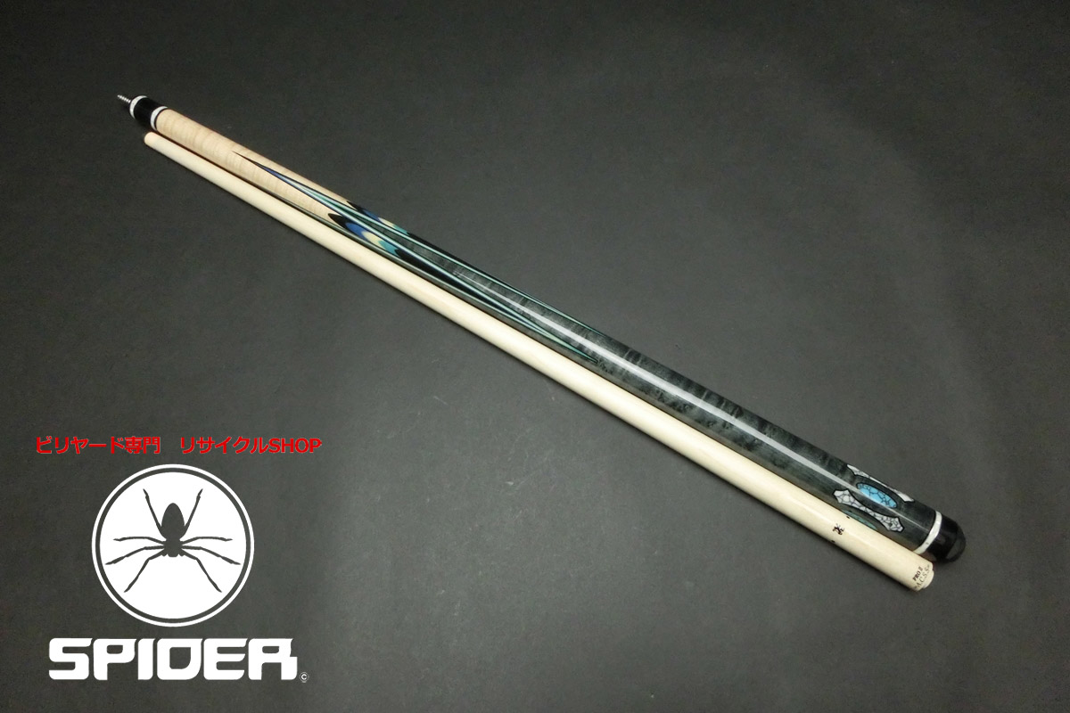 【ヤフオク出品中】15723 未使用 アダム Adam 3C キャロム A21-3 ACSSプロ2 子持タケノコ ビリヤード キュー CUE SPIDER□