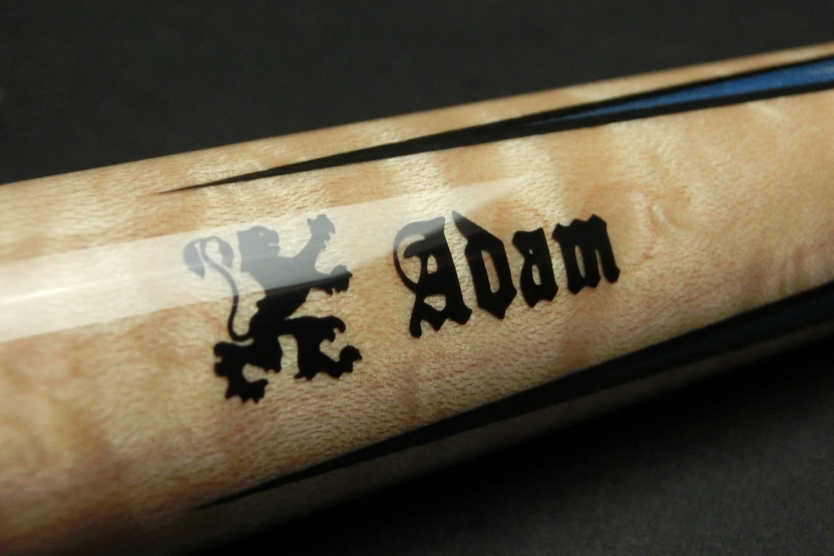 【ヤフオク出品中】15723 未使用 アダム Adam 3C キャロム A21-3 ACSSプロ2 子持タケノコ ビリヤード キュー CUE SPIDER□