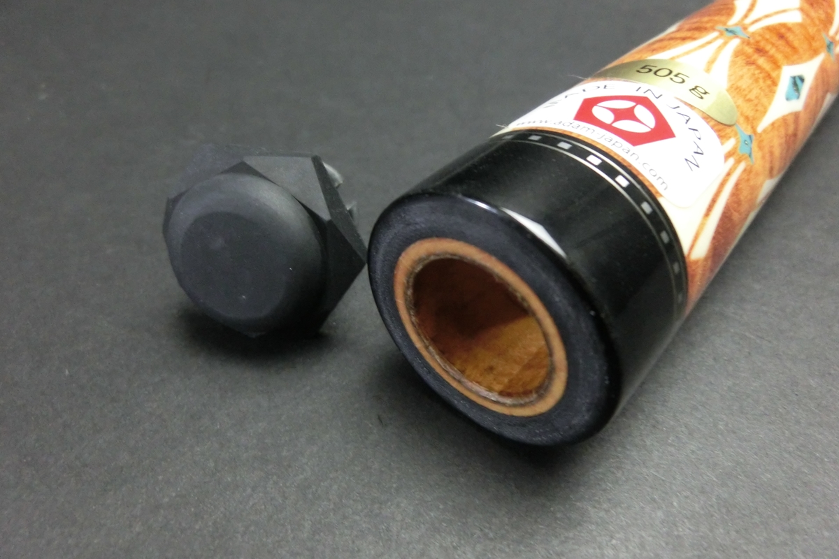 【ヤフオク出品中】15725 未使用 ムサシ Musashi 3C キャロム IM-8P-TON84 角芯 2シャフト ビリヤード キュー カスタム SPIDER□