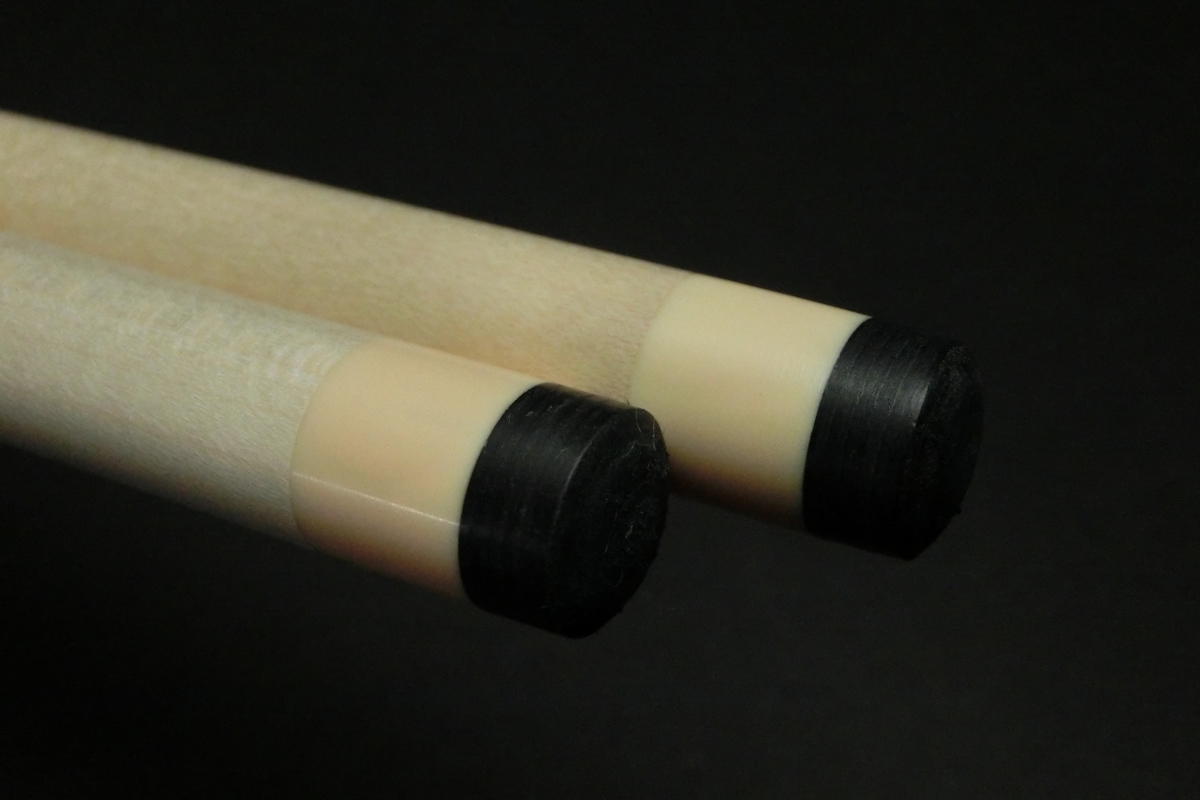 【ヤフオク出品中】15725 未使用 ムサシ Musashi 3C キャロム IM-8P-TON84 角芯 2シャフト ビリヤード キュー カスタム SPIDER□