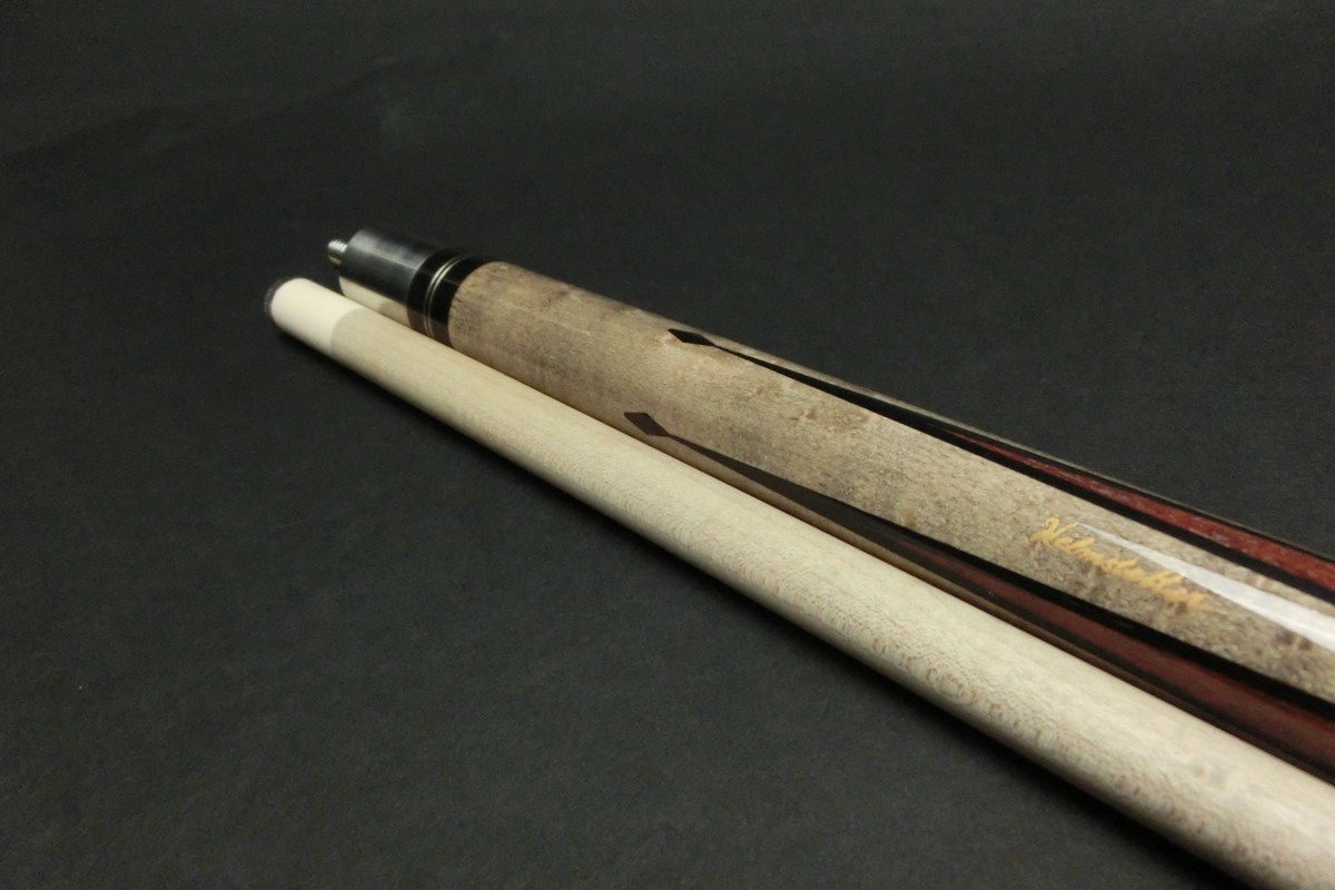 15617 アダム Adam Helmstetter 97-14 ヘルムステッター ノーマル 18山 ビリヤード キュー CUE SPIDER□