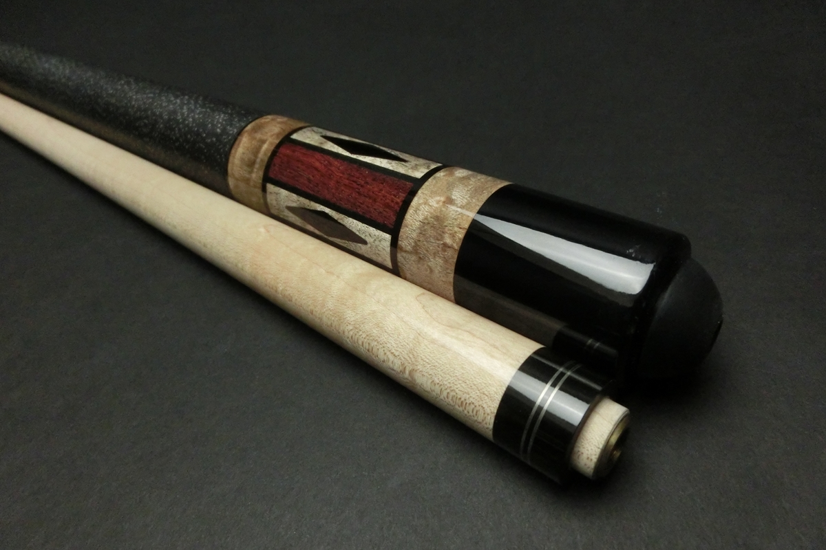 15617 アダム Adam Helmstetter 97-14 ヘルムステッター ノーマル 18山 ビリヤード キュー CUE SPIDER□