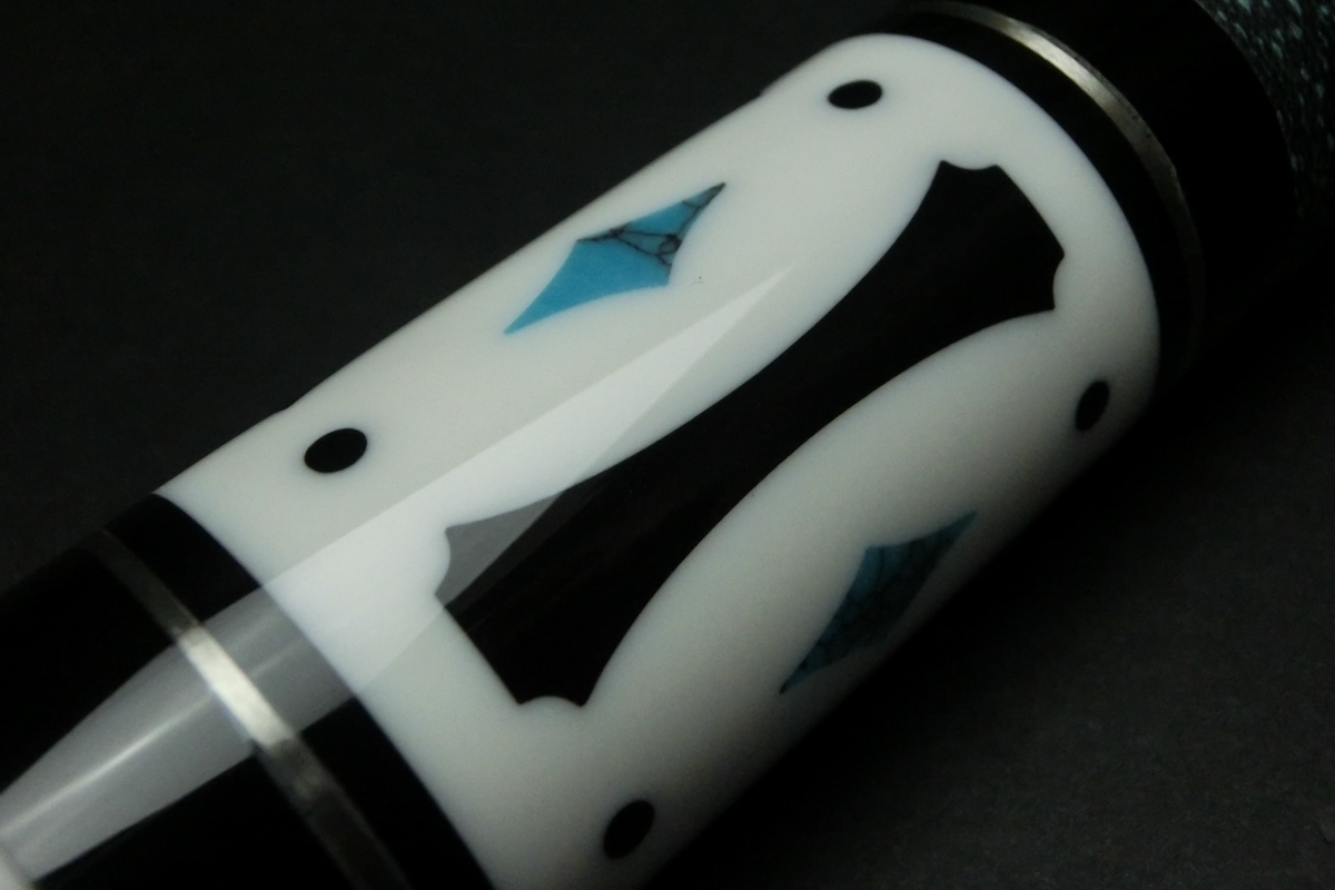 【ヤフオク出品中】15727 使用少 アダム Adam KENBU-03 ACSSプロ 10山 ビリヤード キュー CUE SPIDER