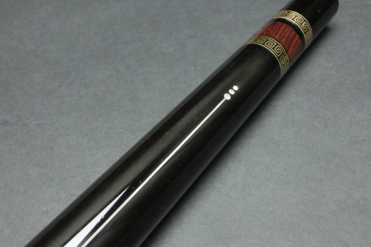 15721 ゼン ZEN 2020年 インレイモデル 2シャフト 95IR 11山 ビリヤード キュー カスタム SPIDER