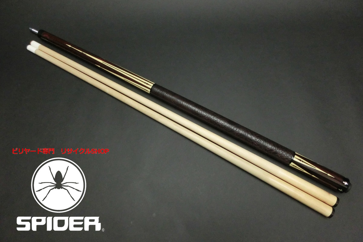 15274 ジョシーJosey 2003年 ココボロ 6剣 グリップ新調 OGシャフト キュー ノーマル カスタム SPIDER