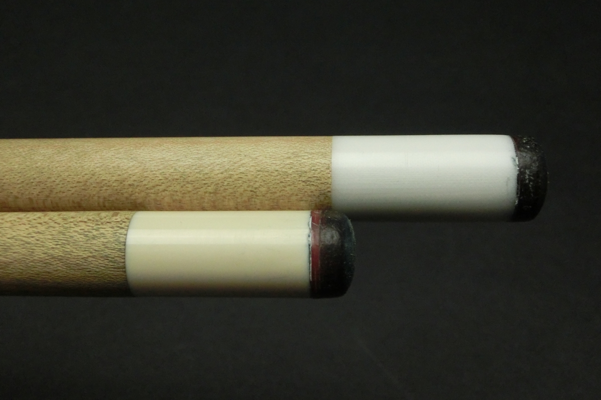 15728 タッド Tad バーズアイストレート 2シャフト 18山パイロ ビリヤード キュー カスタム SPIDER