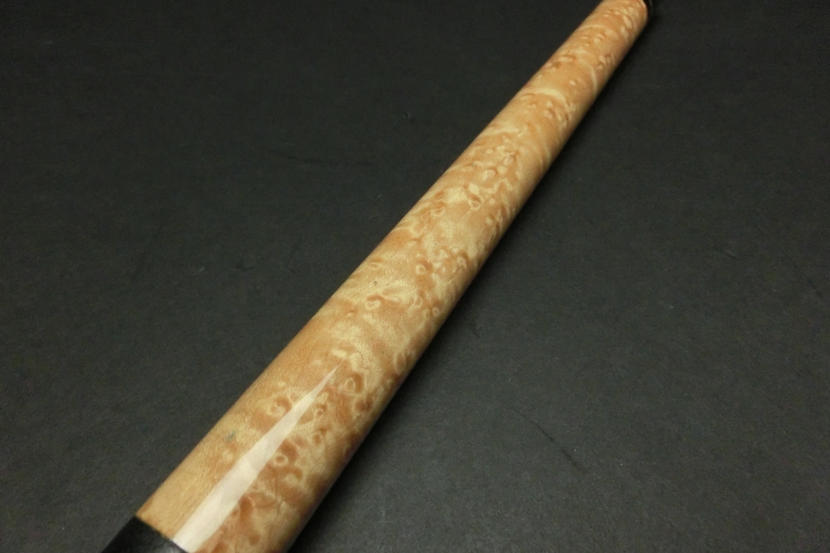 15728 タッド Tad バーズアイストレート 2シャフト 18山パイロ ビリヤード キュー カスタム SPIDER