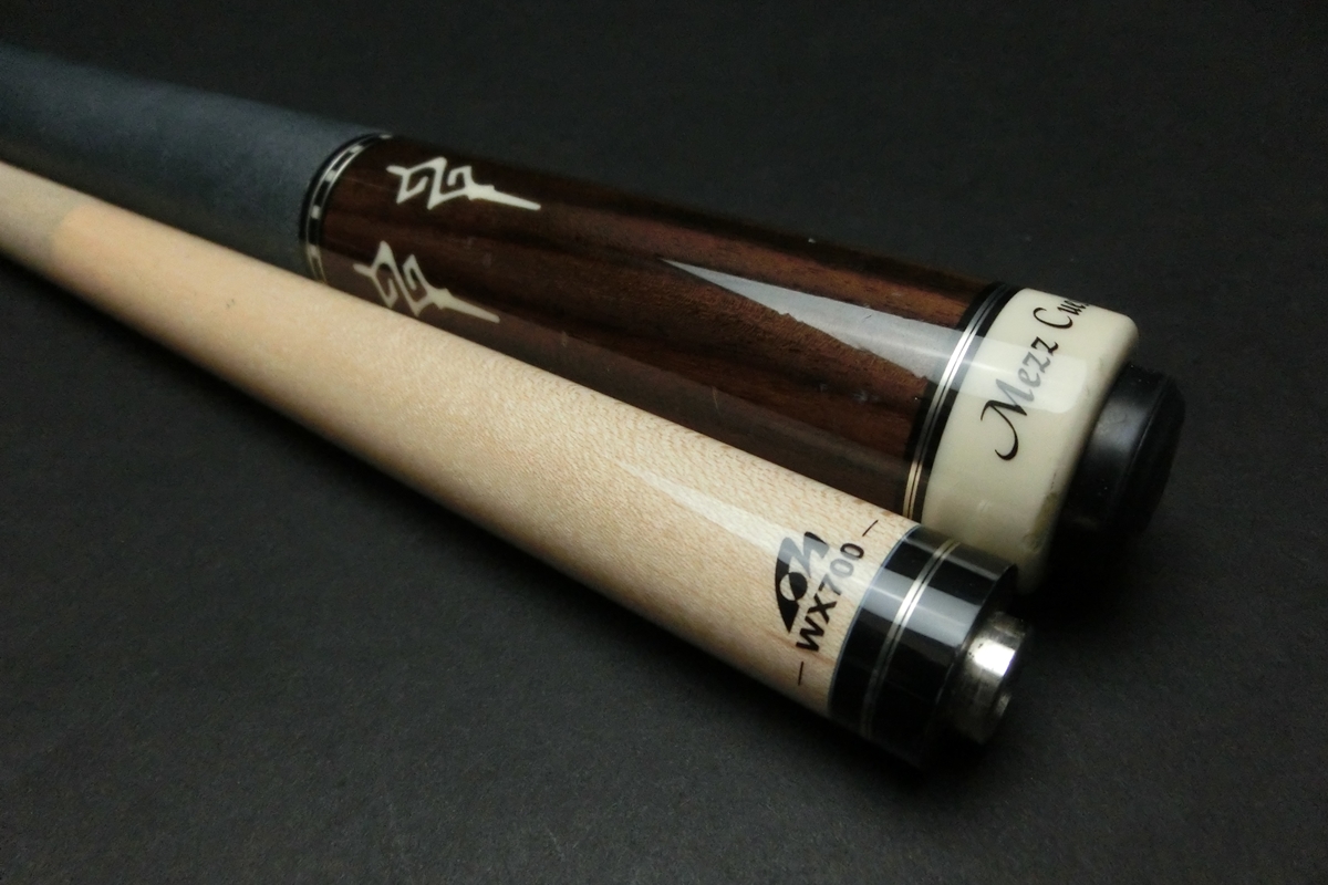 【ヤフオク出品中】15732 メッヅ Mezz EC7 R1 WX700 UJ ビリヤード ハイテク キュー CUE SPIDER