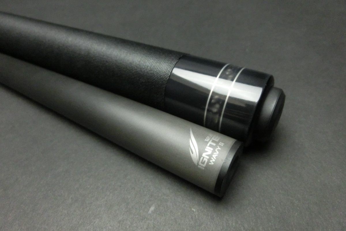 【ヤフオク出品中】15731 使用少 メッヅ Mezz AVT-24K Ignite12.2 W2J ビリヤード ハイテク カーボン キュー CUE SPIDER