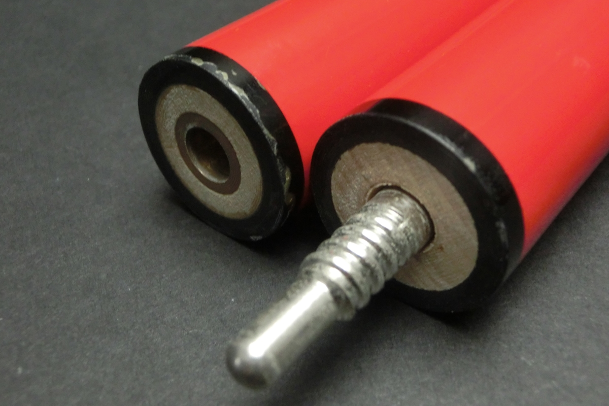 15734 アダム Adam TENGU 赤 ジャンプキュー ビリヤード キュー CUE SPIDER