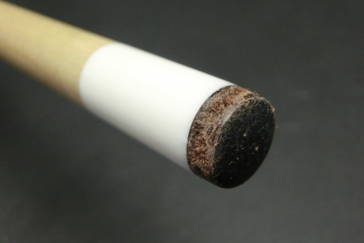 15735 アダム Adam 4剣 インレイ 14山パイロ ノーマル ビリヤード キュー CUE SPIDER