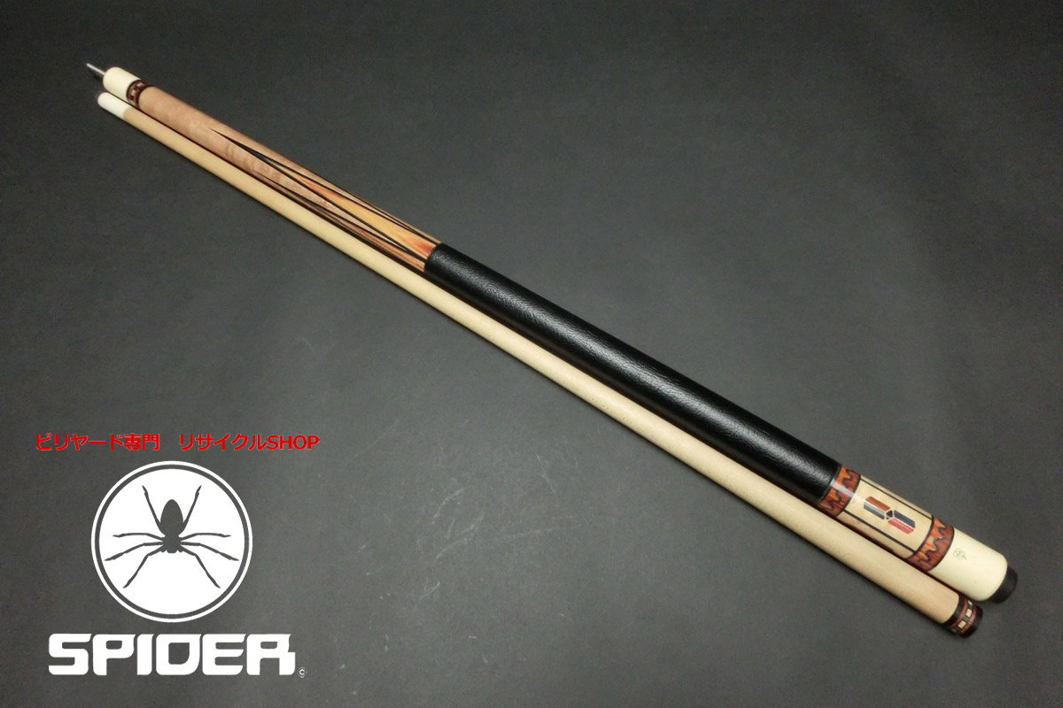 15463 マクダモット McDermott オールド D-22 ノーマルシャフト 10山 ビリヤード キュー CUE SPIDER