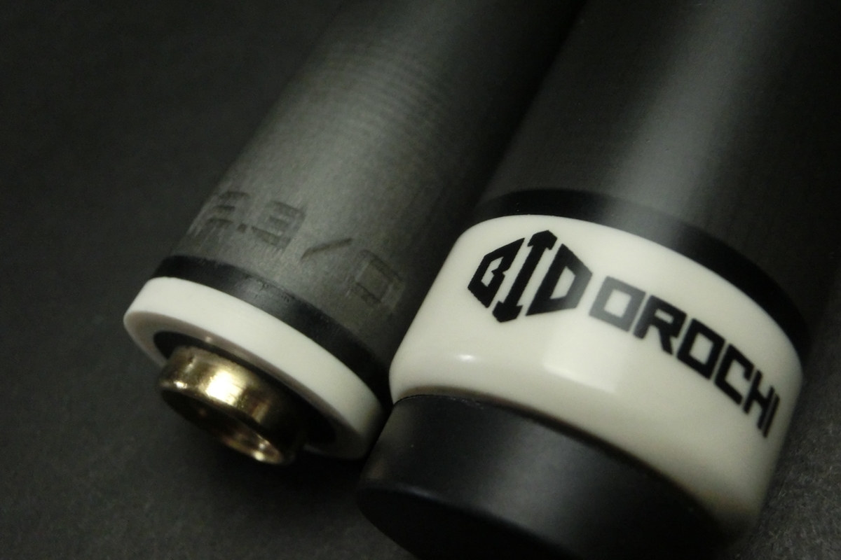 15741 BIK オロチ Orochi フルカーボン ジャンプキュー ビリヤード キュー CUE SPIDER