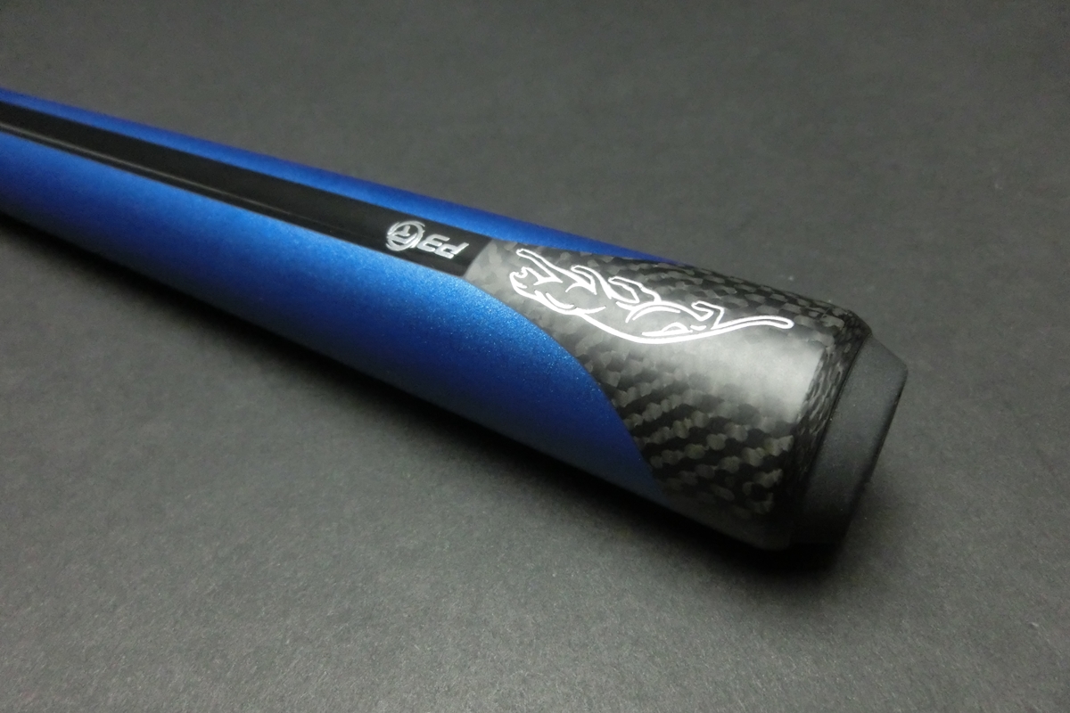 【ヤフオク出品中】15739 使用少 プレデター Predator P3 限定 ブルー バットのみ ビリヤード キュー CUE SPIDER