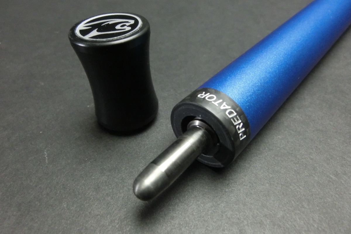 【ヤフオク出品中】15739 使用少 プレデター Predator P3 限定 ブルー バットのみ ビリヤード キュー CUE SPIDER