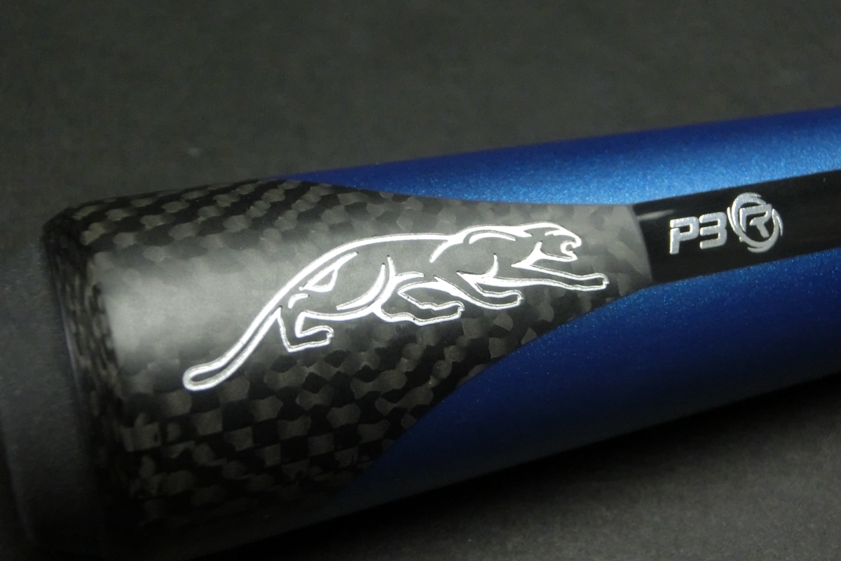 【ヤフオク出品中】15739 使用少 プレデター Predator P3 限定 ブルー バットのみ ビリヤード キュー CUE SPIDER