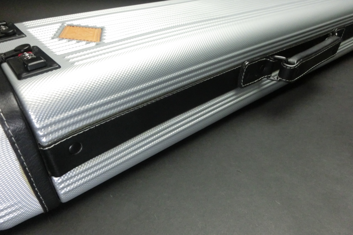 【ヤフオク出品中】31661 ジェイフラワー J.Flowers キャリーケース シルバー 4B8S ビリヤード キューケース SPIDER□