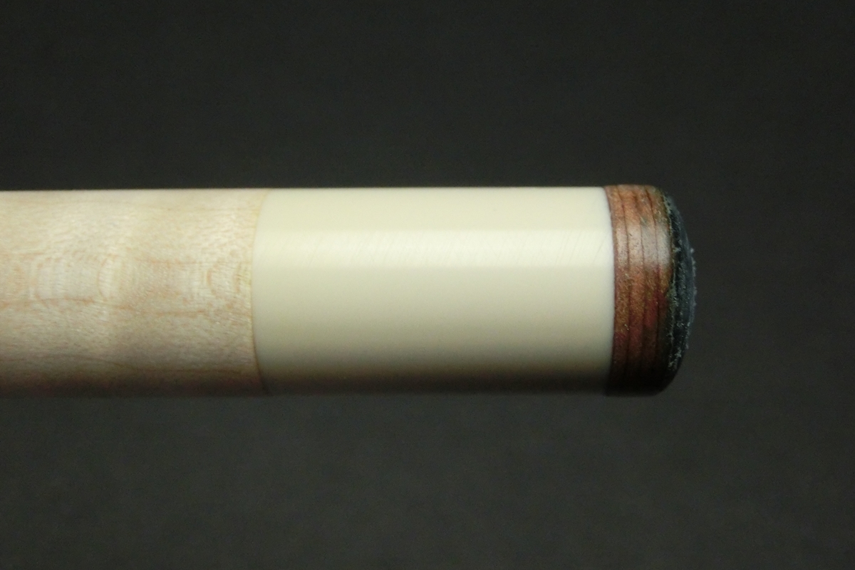 【ヤフオク出品中】23344 アダム Adam 極トラ目 ノーマルシャフト 14山パイロ ザンボリング ビリヤード ノーマル SPIDER□