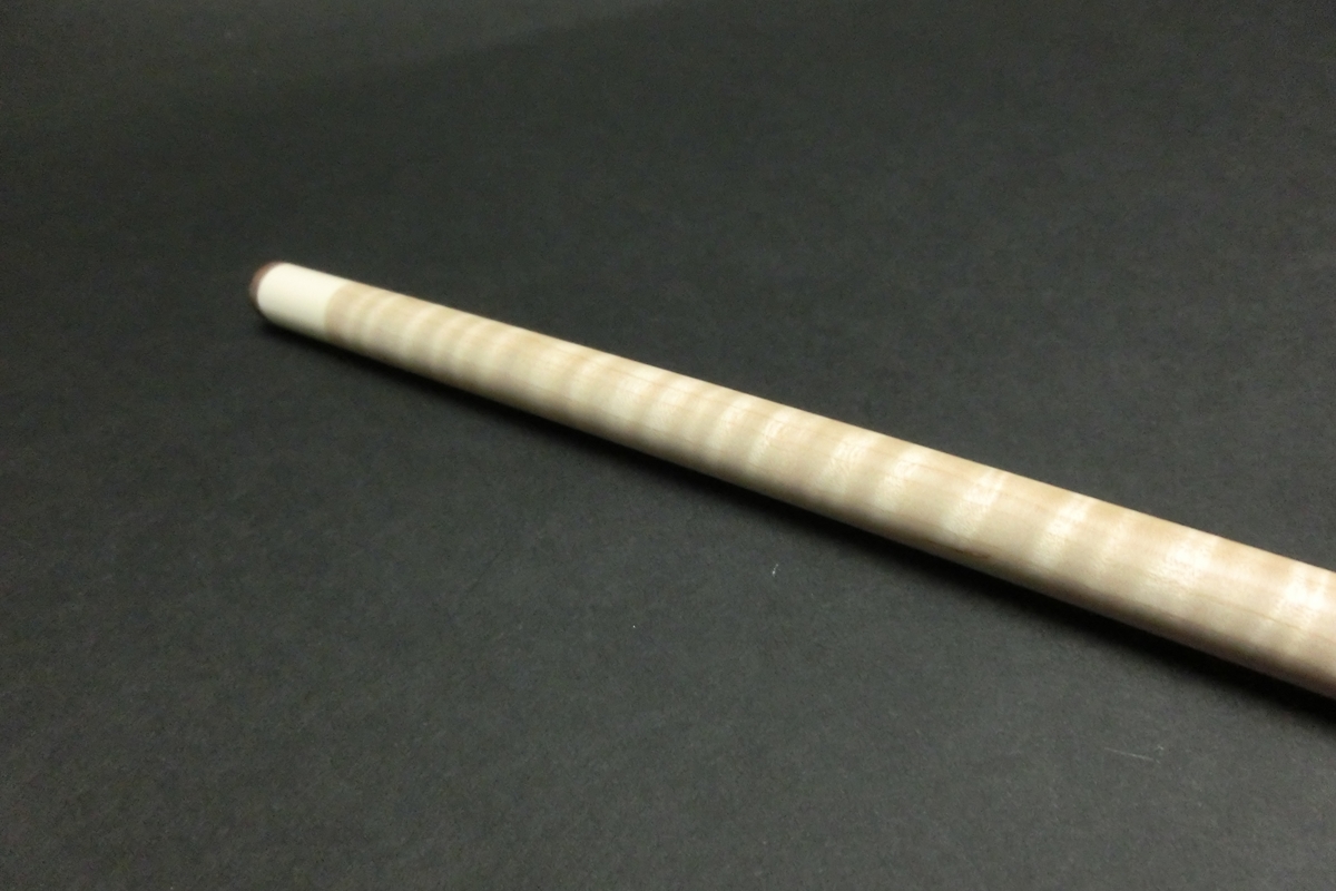 【ヤフオク出品中】23345 アダム Adam 極トラ目 ノーマルシャフト 14山パイロ ザンボリング ビリヤード ノーマル SPIDER□