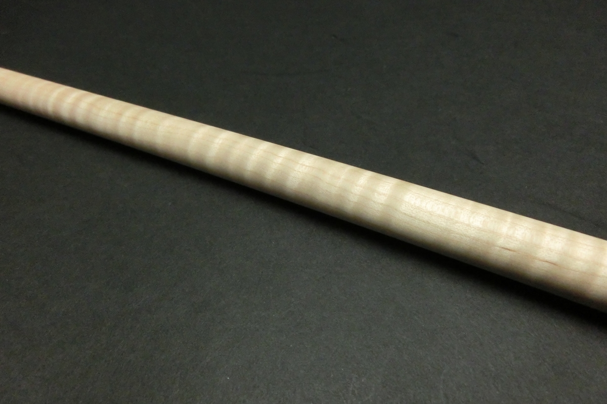 【ヤフオク出品中】23345 アダム Adam 極トラ目 ノーマルシャフト 14山パイロ ザンボリング ビリヤード ノーマル SPIDER□