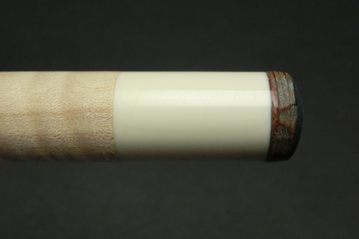 【ヤフオク出品中】23345 アダム Adam 極トラ目 ノーマルシャフト 14山パイロ ザンボリング ビリヤード ノーマル SPIDER□