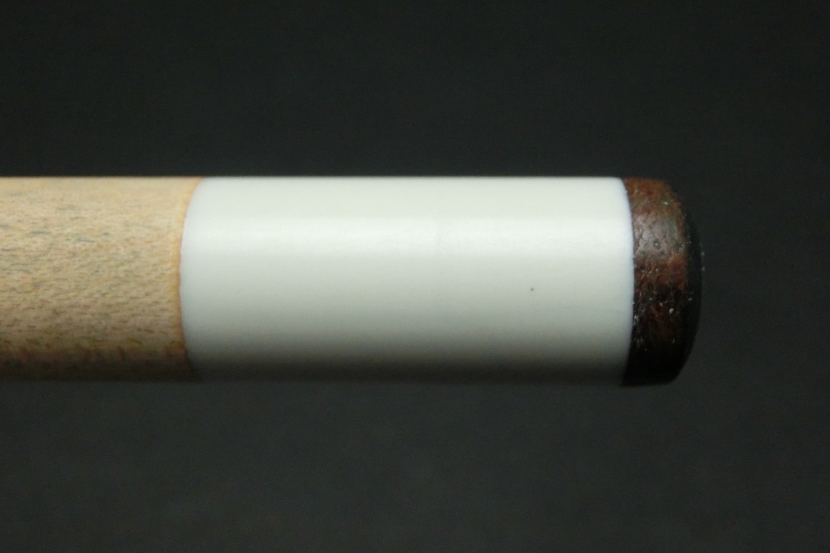 【ヤフオク出品中】15788 アダム Adam AJC エボニー 蝶インレイ 10山 ノーマル ビリヤード キュー CUE SPIDER□