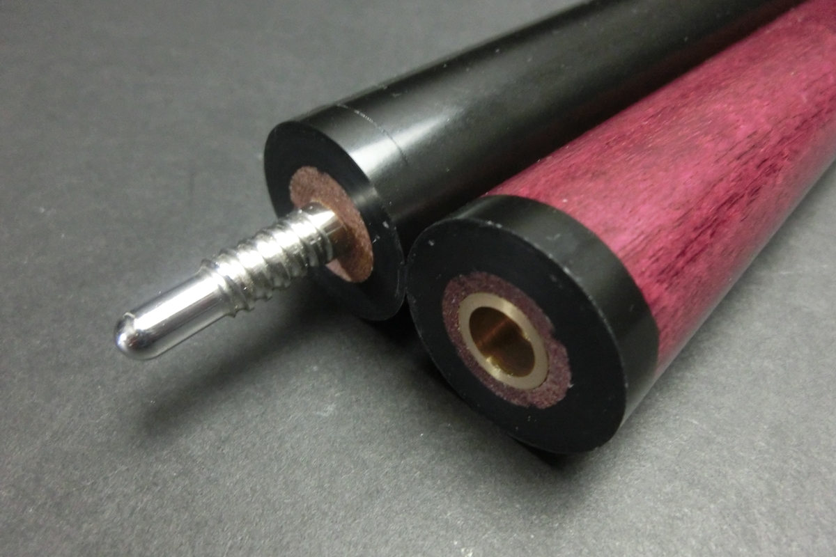 15737 メーカー不明 ジャンプ&ブレイク アッシュシャフト G10 ビリヤード キュー CUE SPIDER